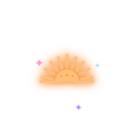 Sunburst charm