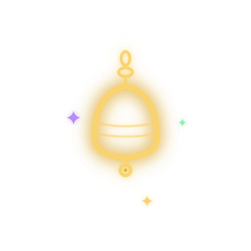 Temple Bell charm